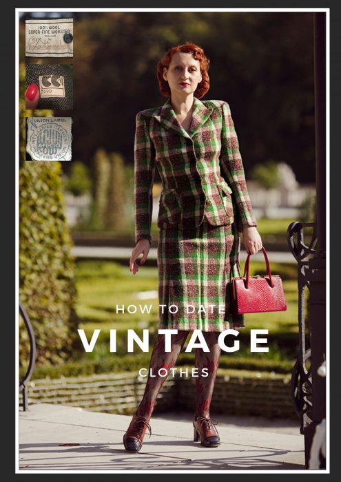 How To Date Vintage Clothing - It's Beyond My Control