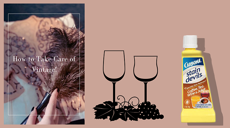 how to clean vintage clothes