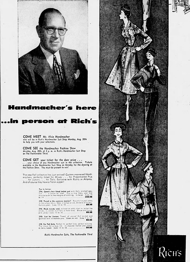 vintage Handmacher suits