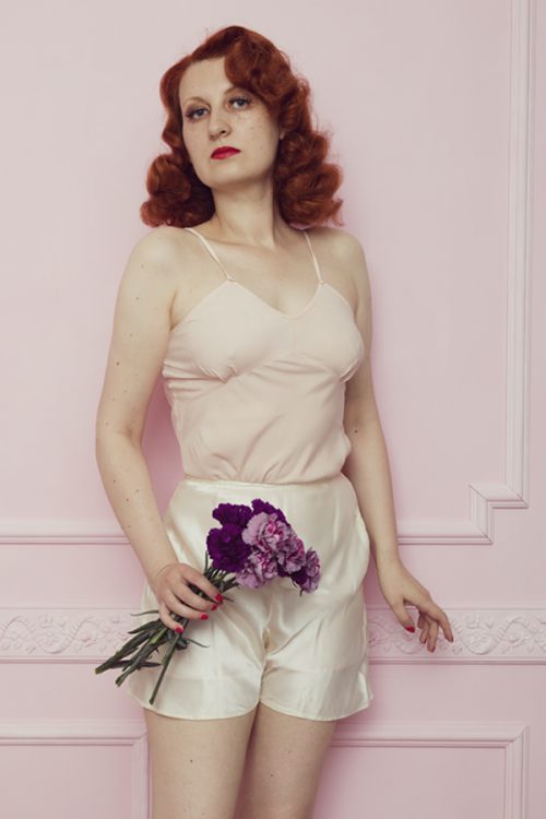 1940s Lingerie  CC41 Inspired Lingerie, Suspender Belts and French Knickers  - What Katie Did