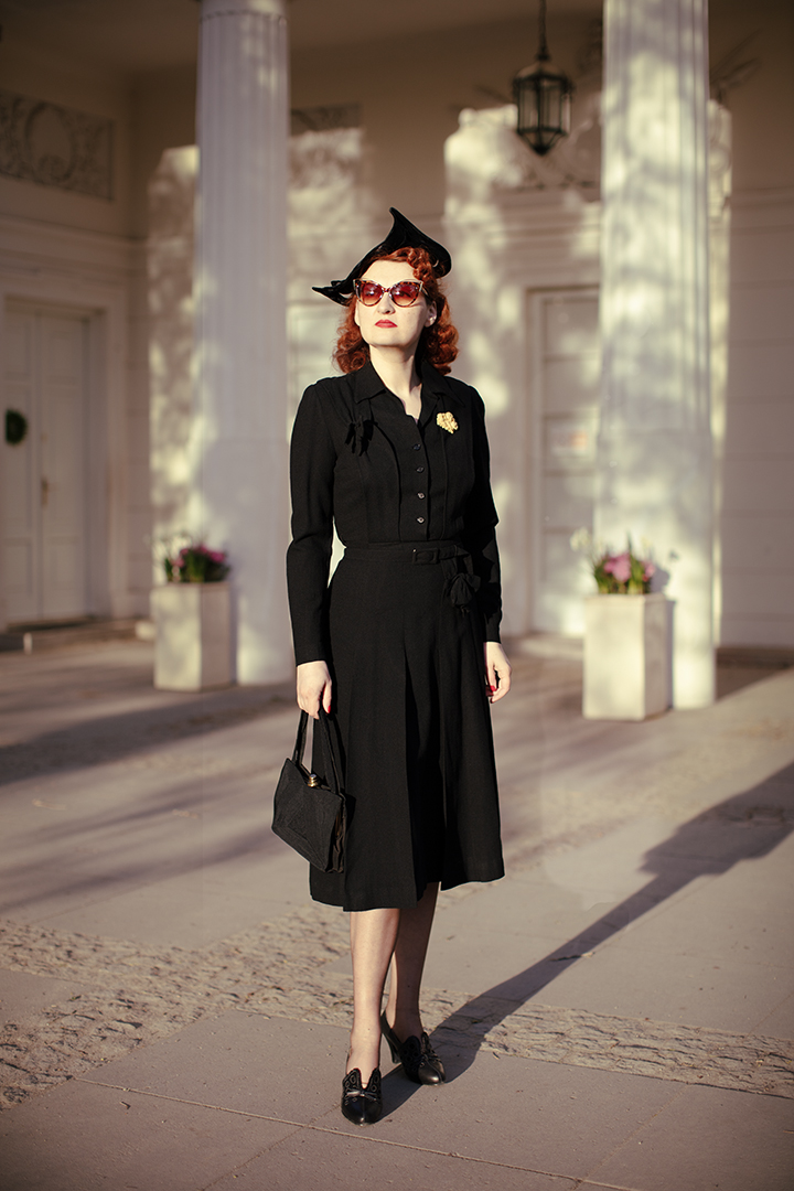 1940s CC41 dress