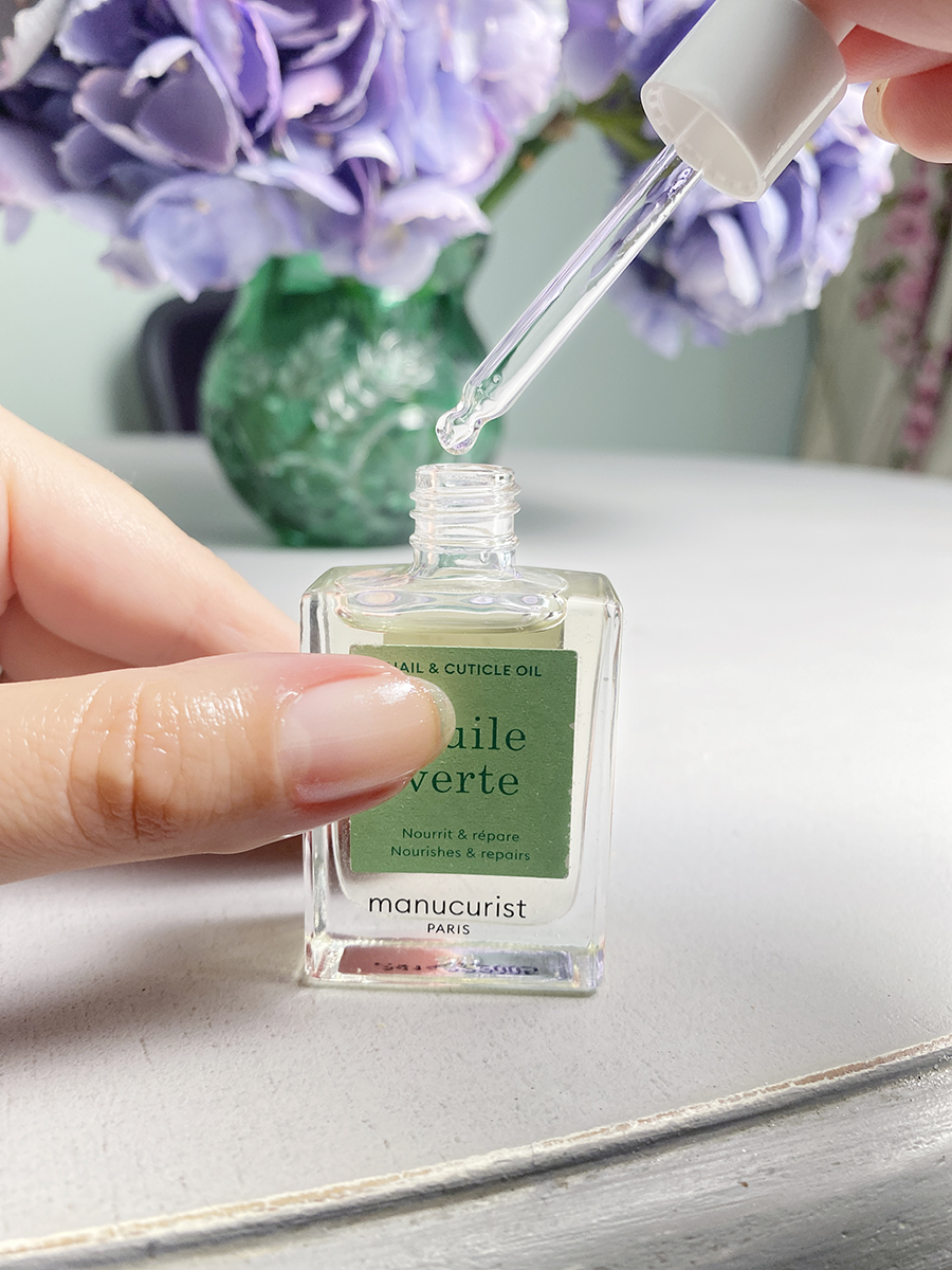 Manucurist nail care product photography for social media