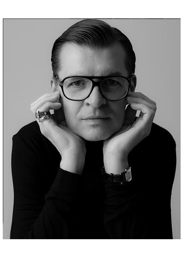 Adam Leja, the collector of vintage couture.