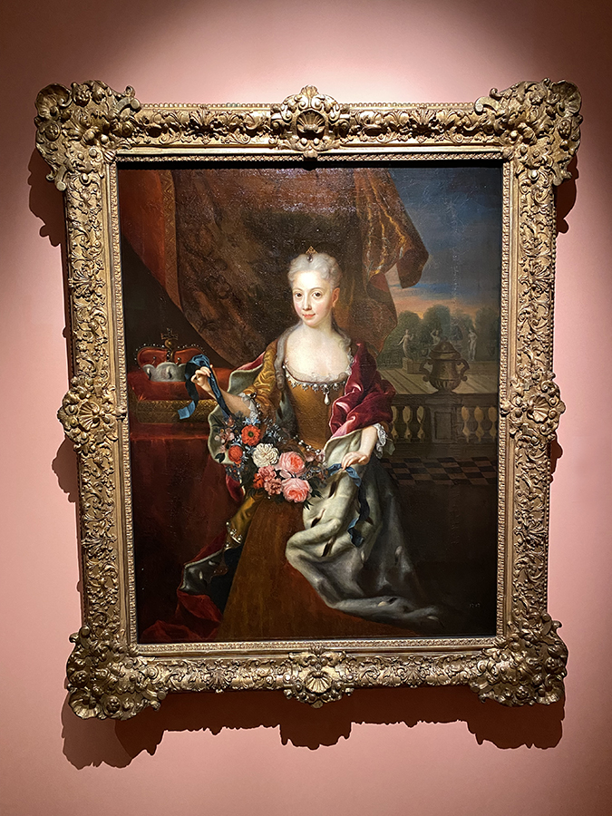 Archduchess Maria Anna of Habsburg. Painter: Andreas Moller, 1727.