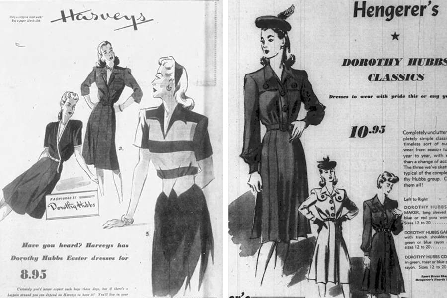 1940s Dorothy Hubbs dresses