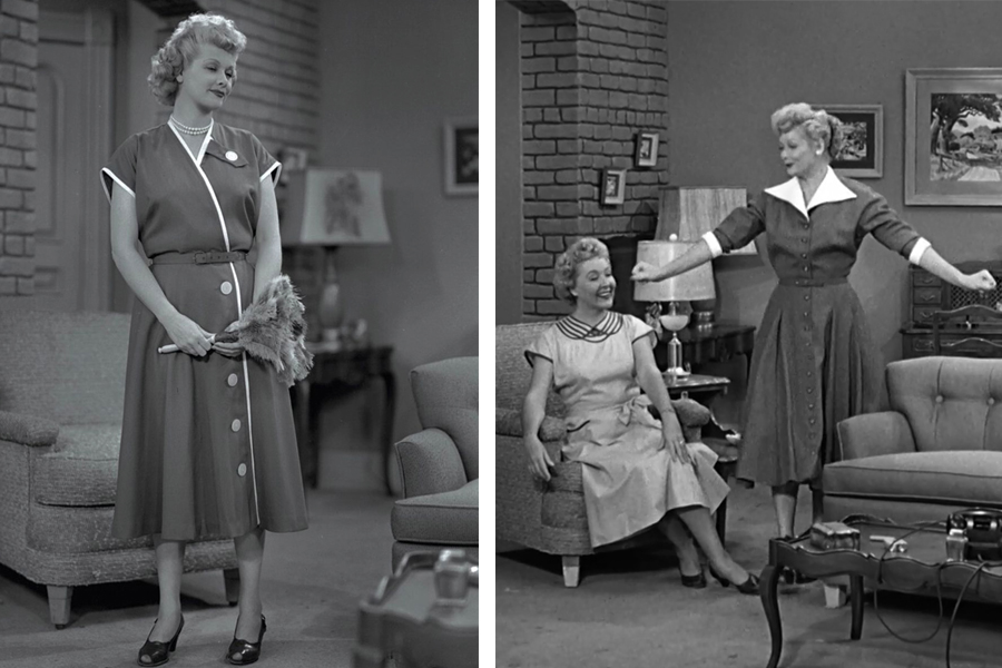 Dorothy Hubbs dresses in I Love Lucy.