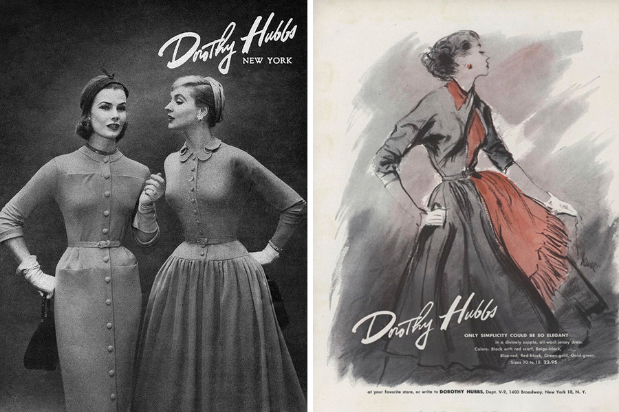 1950s Dorothy Hubbs dresses. Lucille Ball dresses in I Love Lucy