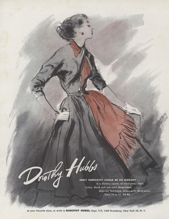 History of Dorothy Hubbs dresses and the connection to I Love Lucy.