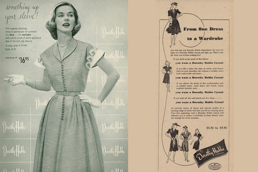 Vintage Dorothy Hubbs dresses.