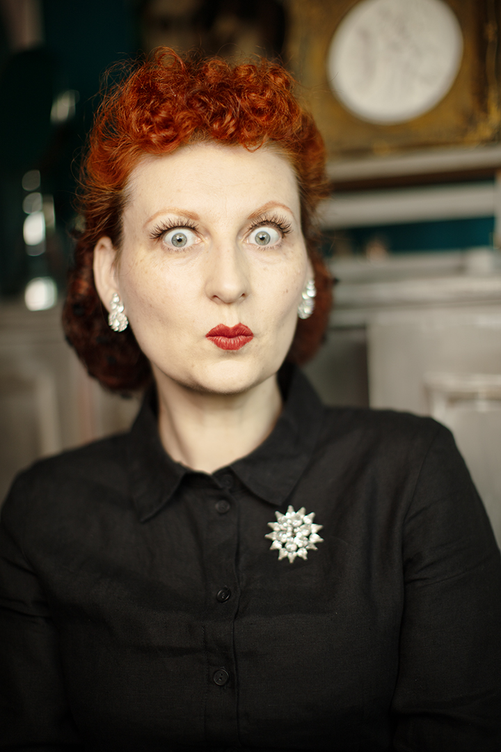 I Love Lucy makeup and hair tutorial