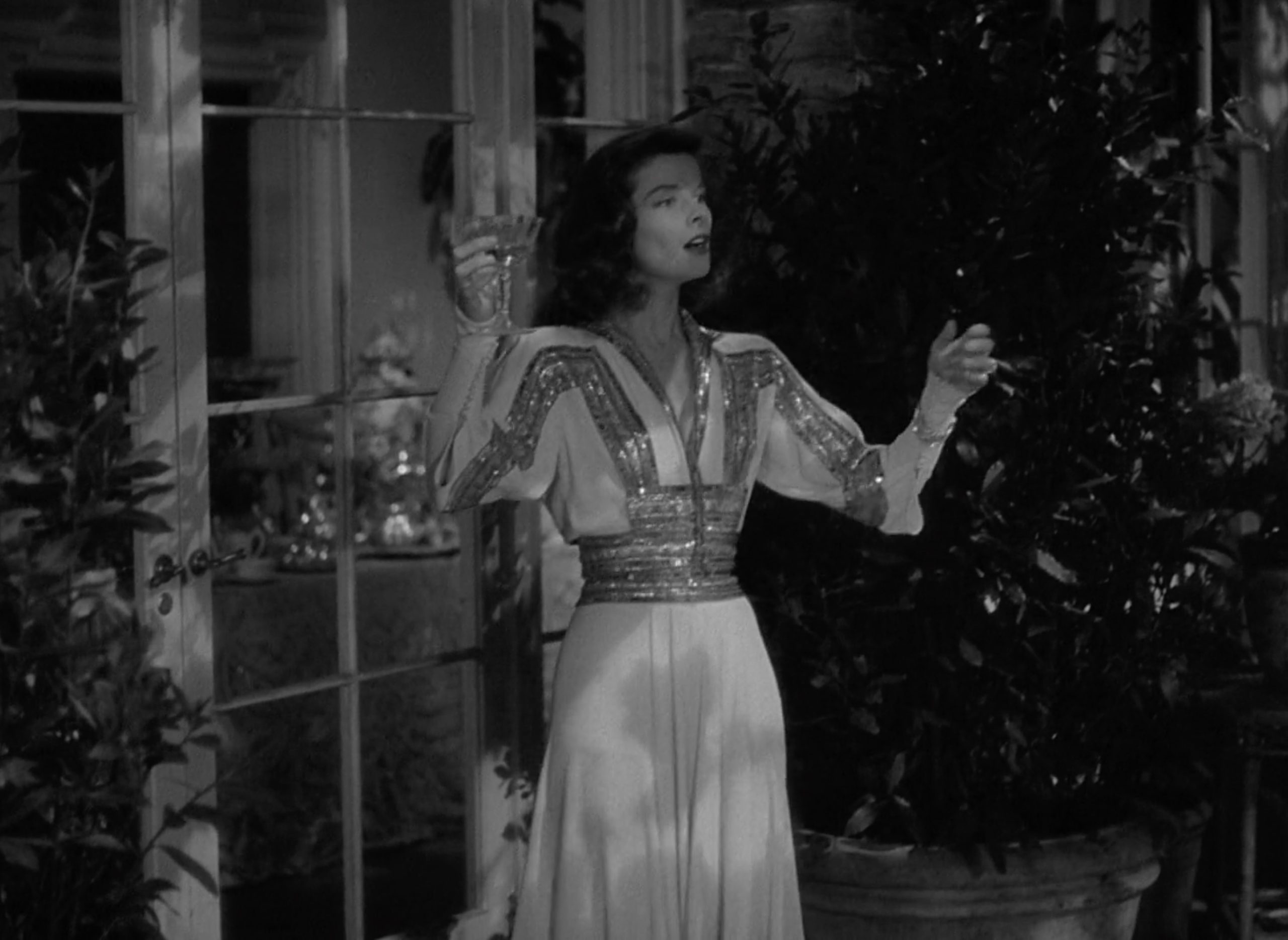 1940s evening dress by Adrian.