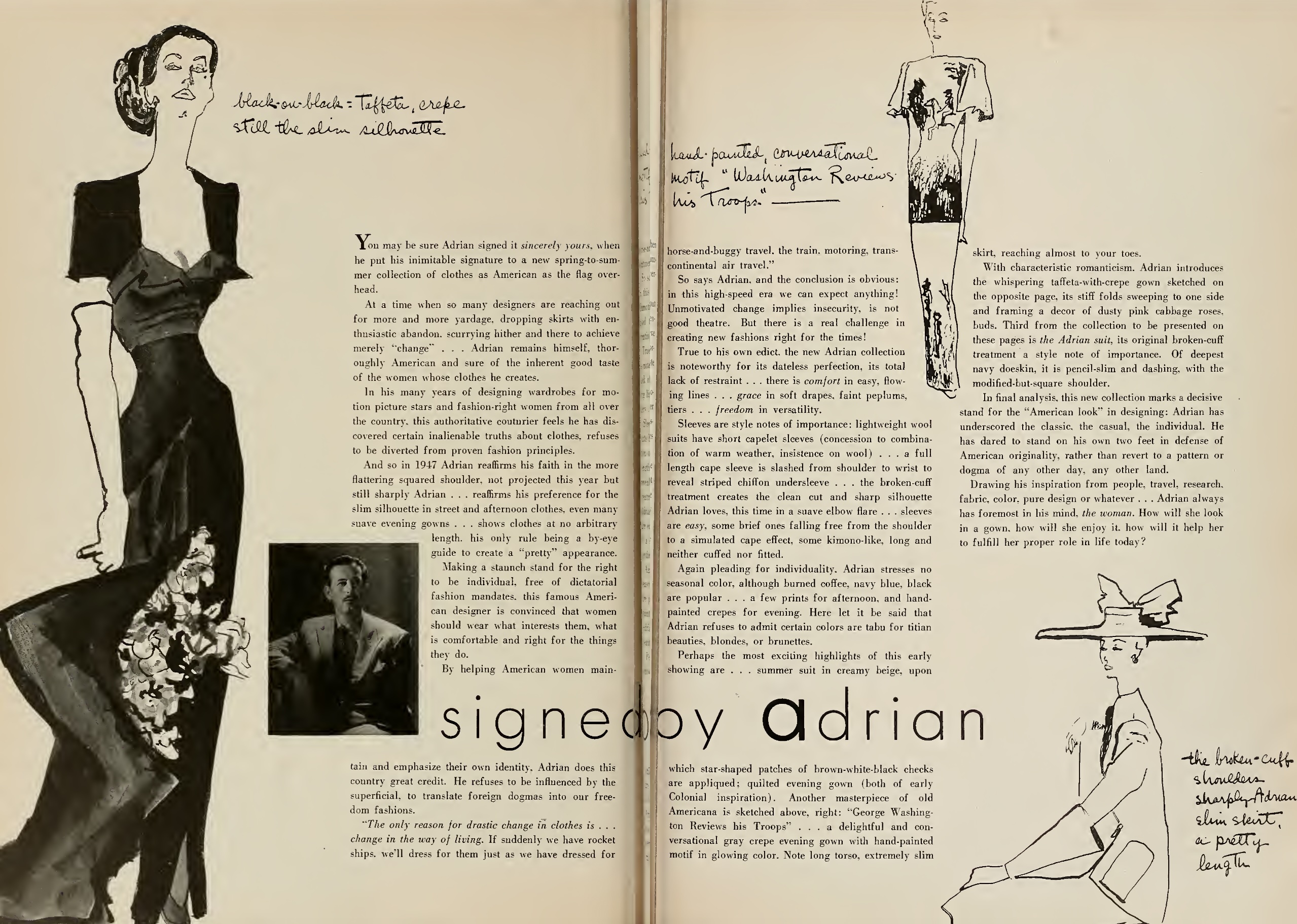 What real women wore in the 1940s for an evening out