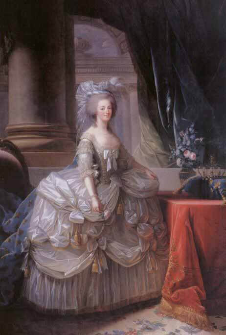 Robe couture Marie-Antoinette