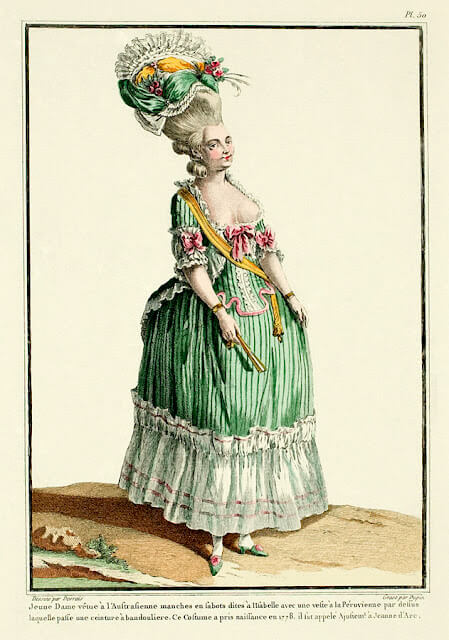 18th Century Fashion Plate 50