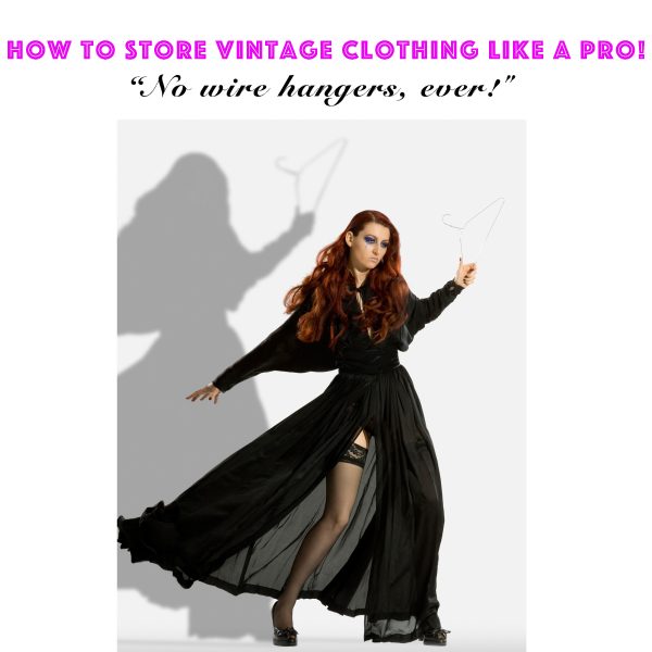 How to clean vintage clothes! It's Beyond My Control