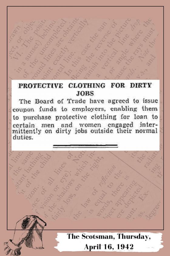 A Brief History of CC41The Utility Clothing Scheme It's Beyond My